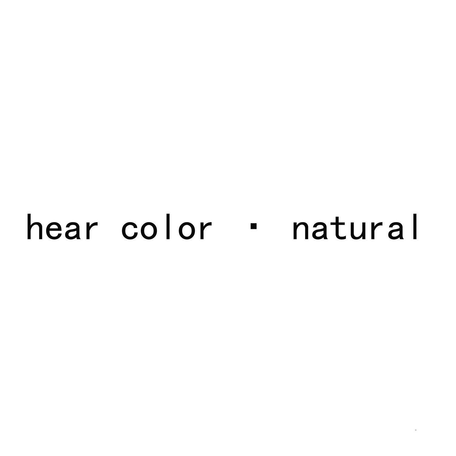 HEAR COLOR·NATURALlogo