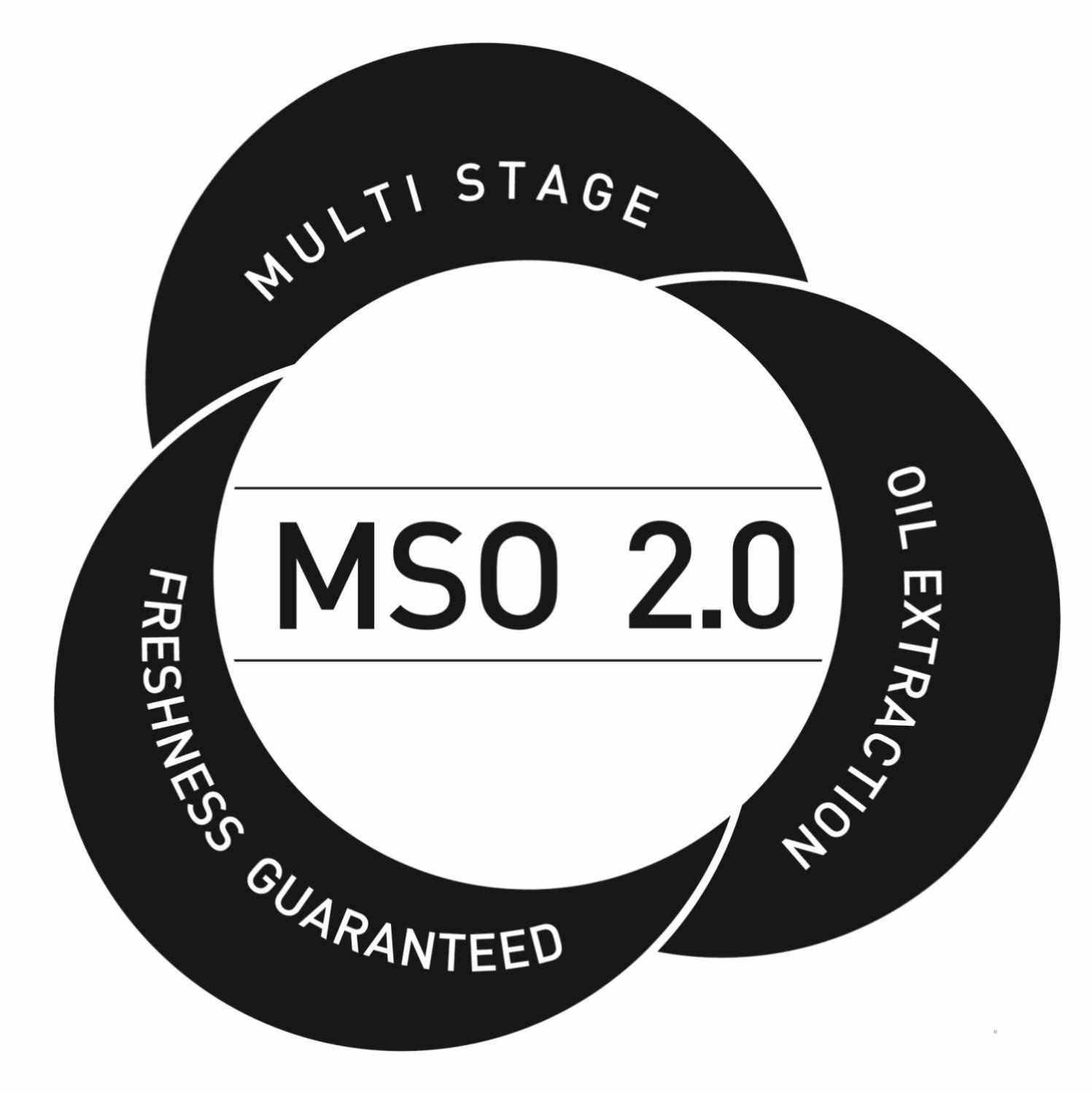 MULTI STAGE OIL EXTRACTION FRESHNESS GURANTEED MSO 2.0logo