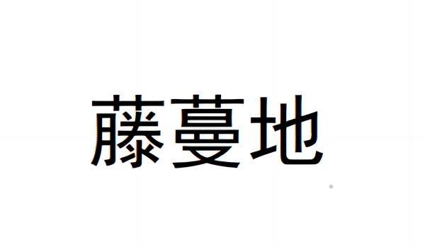 藤蔓地logo