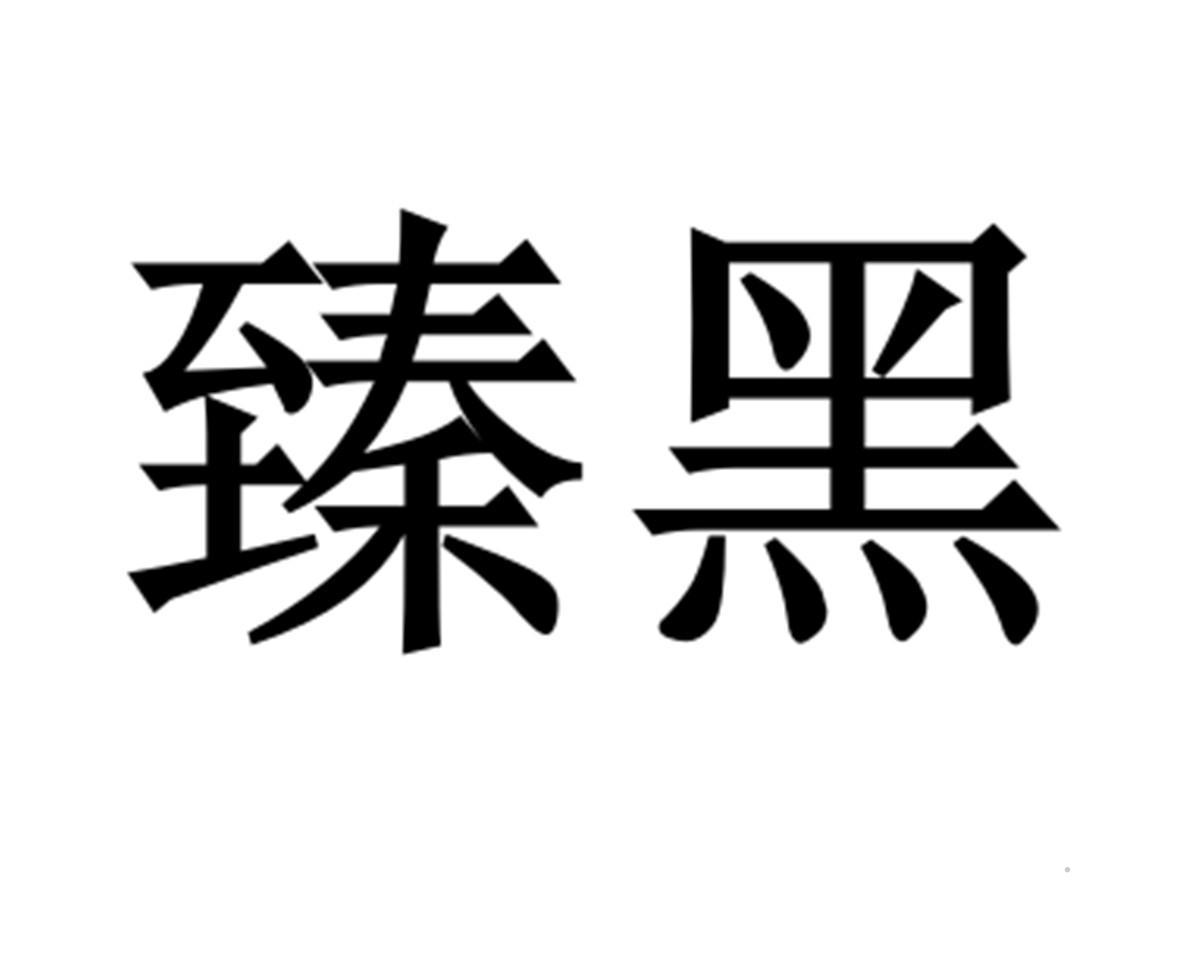 臻黑logo