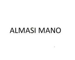ALMASI MANO