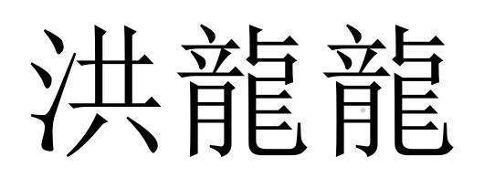洪龙龙logo