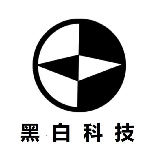 黑白科技logo